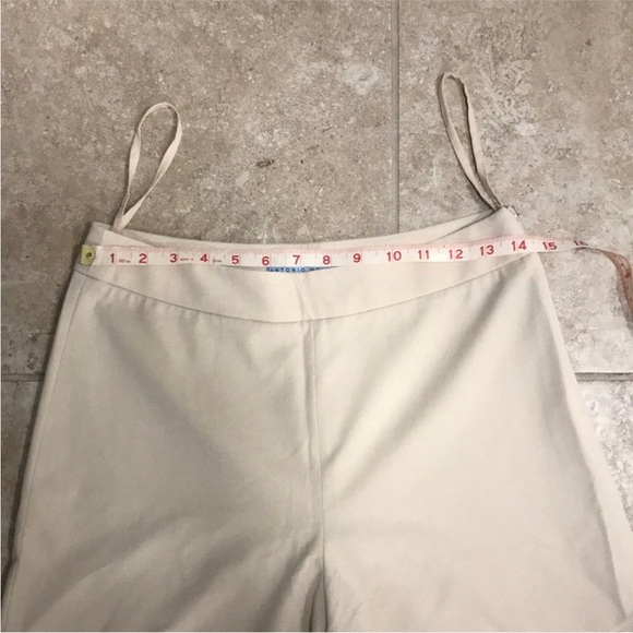 NWOT! Antonio Melani size 4 beige wide leg pants. - Picture 2 of 7
